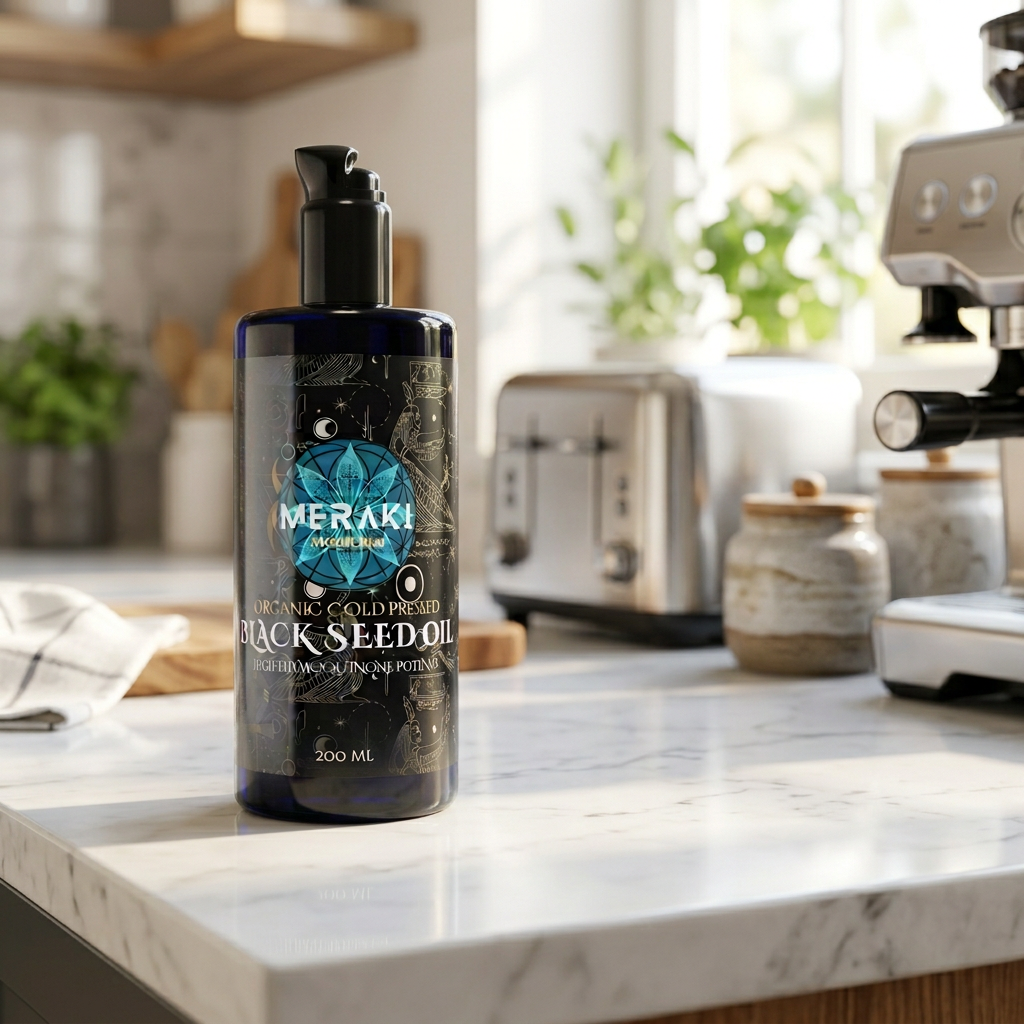 Cold-Pressed Organic Black Seed Oil