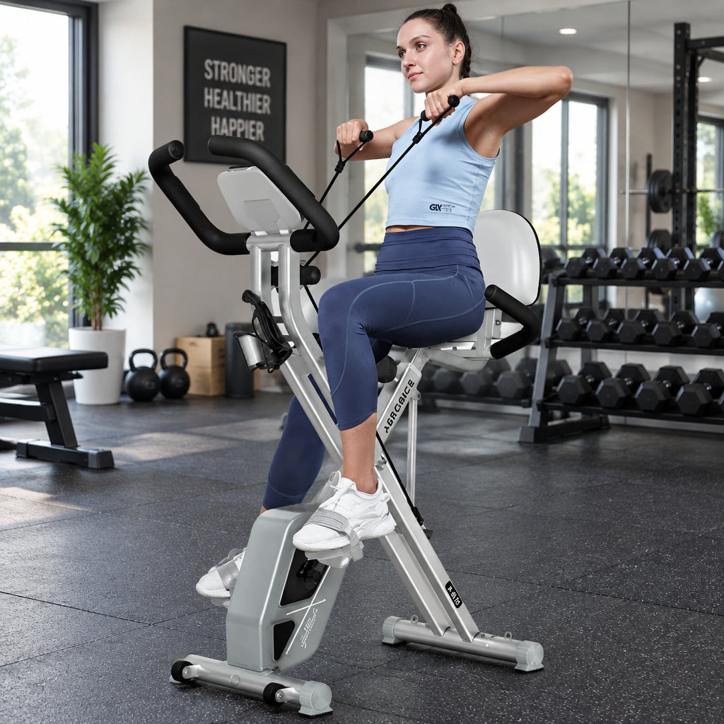 Foldable Fitness Stationary Bike