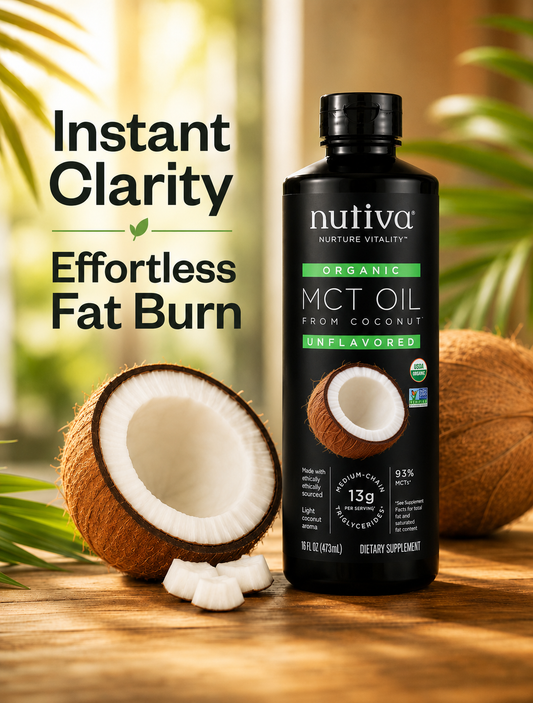 Organic MCT Oil - Pure Energy from Coconut
